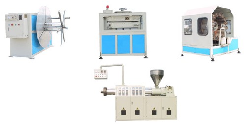 PVC纖維增強軟管生產線