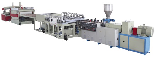 PVC木塑建筑模板生產線