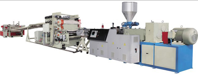 PVC自由發(fā)泡板、厚板、裝飾板生產(chǎn)線